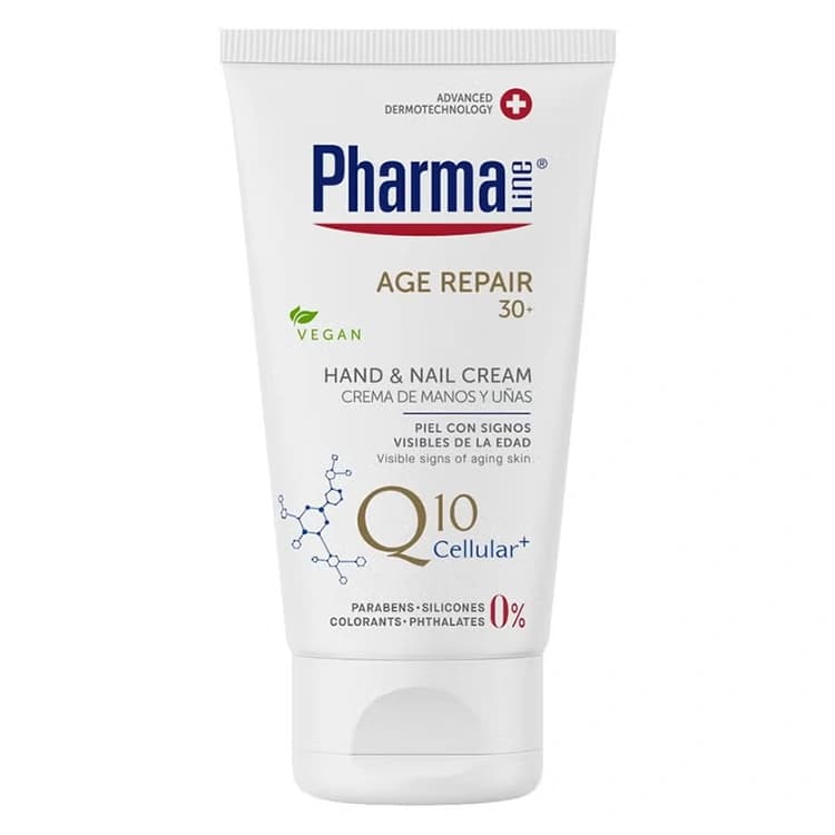 کرم دست و ناخن Pharmaline مدل Age Repair حجم 75 میلی لیتر