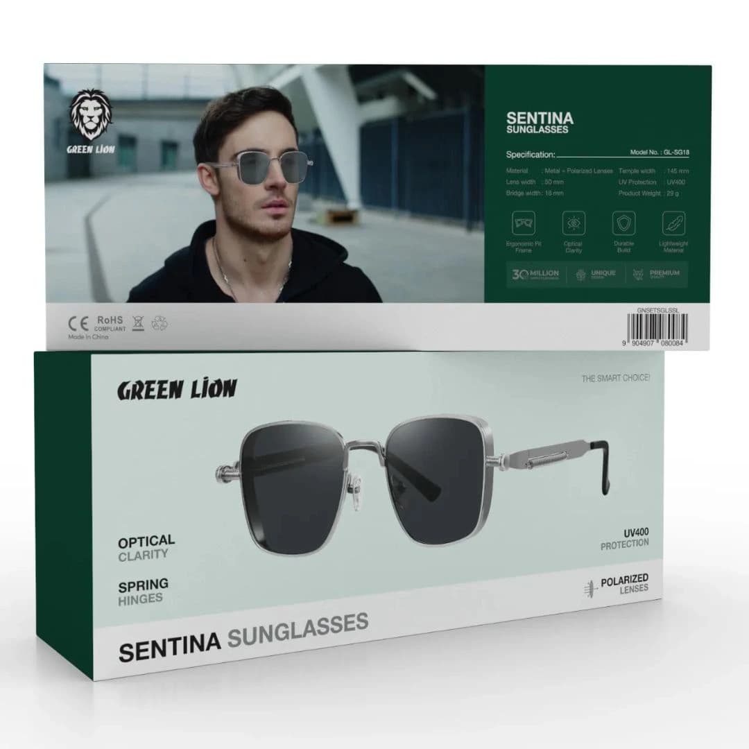عینک آفتابی پولاریزه Sentina Silver | انتخاب حرفه‌ای و مقاوم — تصویر ۵