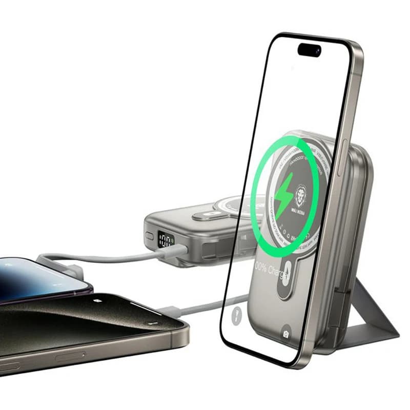 پاوربانک گرین لاین مدل موناکو گریپ Monaco Grip ظرفیت 10000 — تصویر ۳