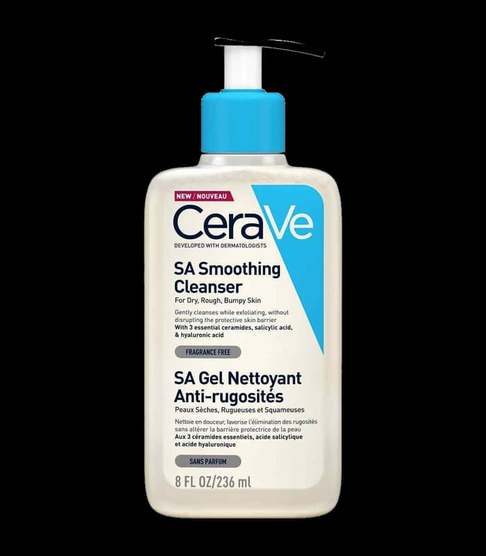 ژل شستشو So Smoothing سراوی، شوینده و لایهبردار، با سالیسیلیک، سرامید، نیاسینامید، هیالورونیک، مناسب پوست خشک – 236 میل