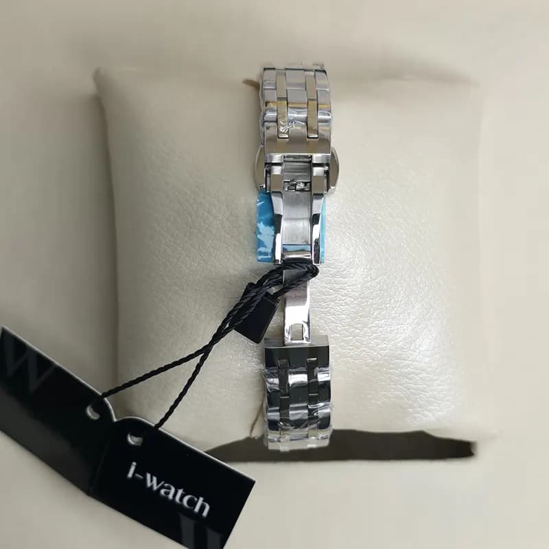 ساعت مچی زنانه آی واچ اورجینال ژاپن نقره ای طلایی مدل 190331L — تصویر ۵