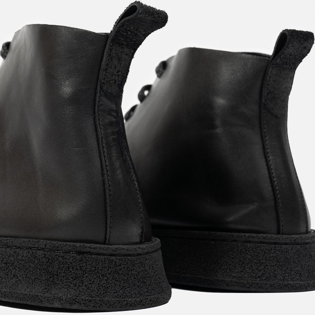 کتانی کول رایدر 2 ساقدار گازولین مشکی – Cool Rider 2 High Tops Mono Black W — تصویر ۵