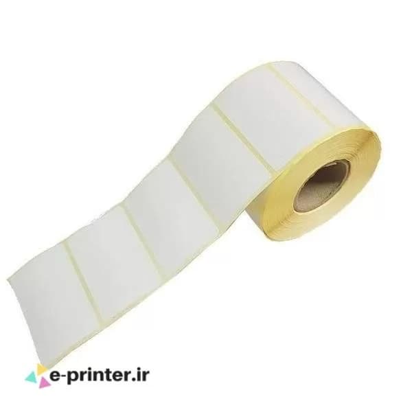 لیبل کاغذی اندازه 75*40 – تک ردیفه 1000 عددی — تصویر ۲