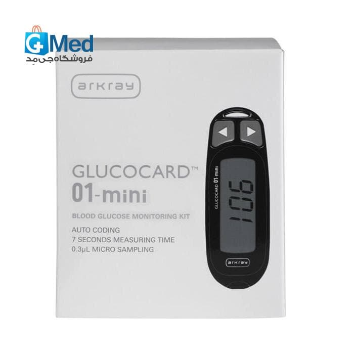 دستگاه تست قند خون دیجیتال آرکری مدل Glucocard-01 mini ژاپن