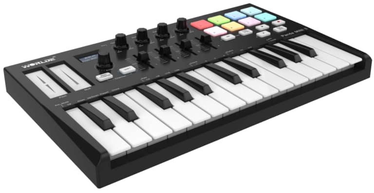 میدی کنترلر مینی مدل پاندا mkII پورتابل WORLDE Panda MINI II Portable 25-Key — تصویر ۵