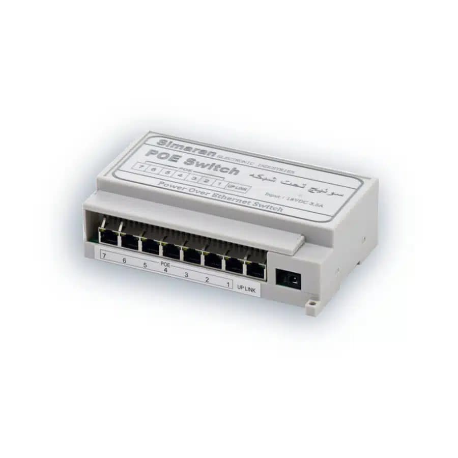 سوئیچ 8 پورت تحت شبکه IP/7+1