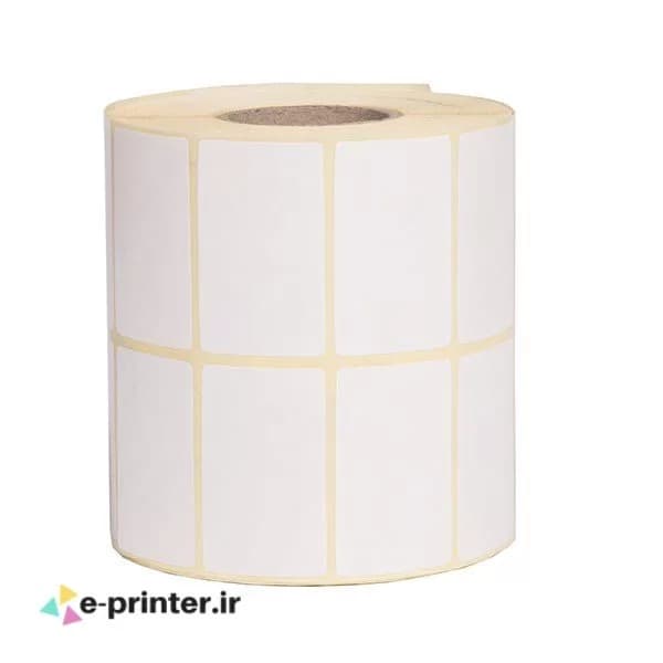 لیبل کاغذی اندازه 50*30 – 2 ردیفه 3000 عددی — تصویر ۲