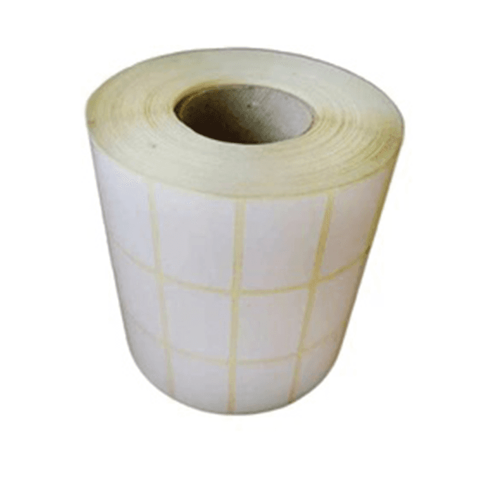 لیبل کاغذی اندازه 35*25 – 3 ردیفه 6000 عددی