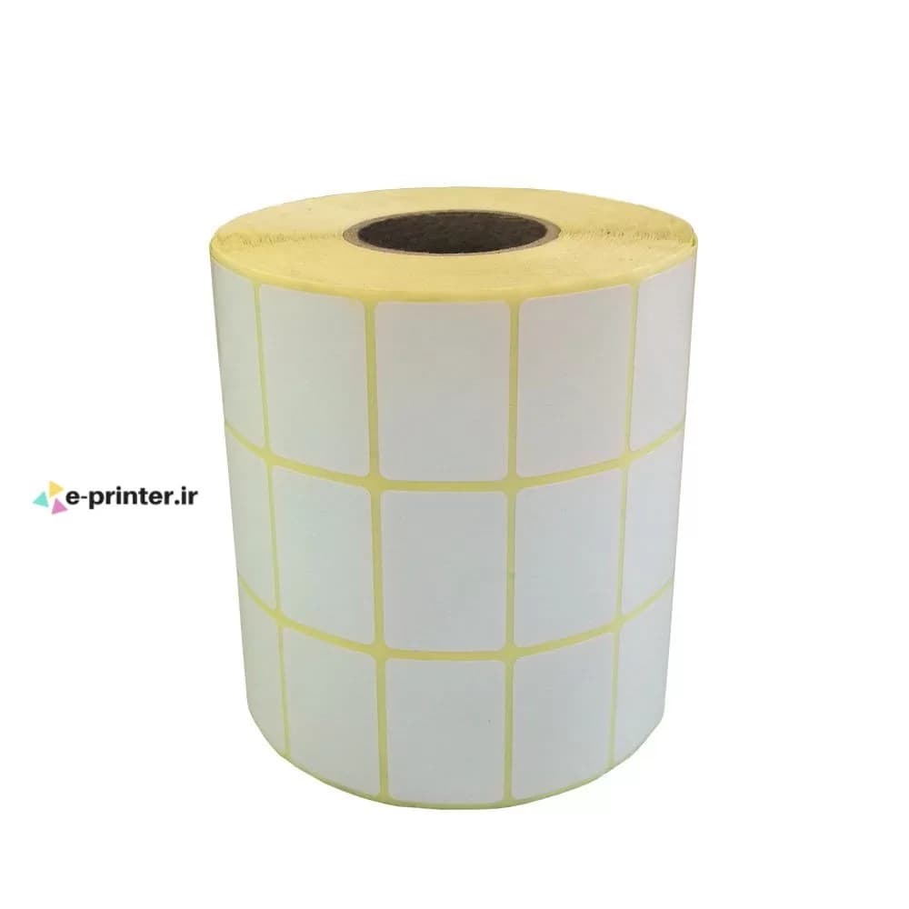 لیبل کاغذی اندازه 31*21 – 3 ردیفه 6000 عددی — تصویر ۲