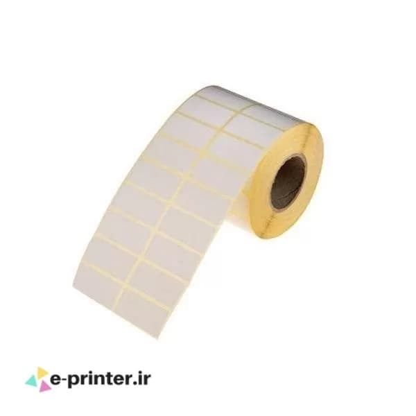 لیبل کاغذی اندازه 20*40 – 2 ردیفه 4000 عددی — تصویر ۲