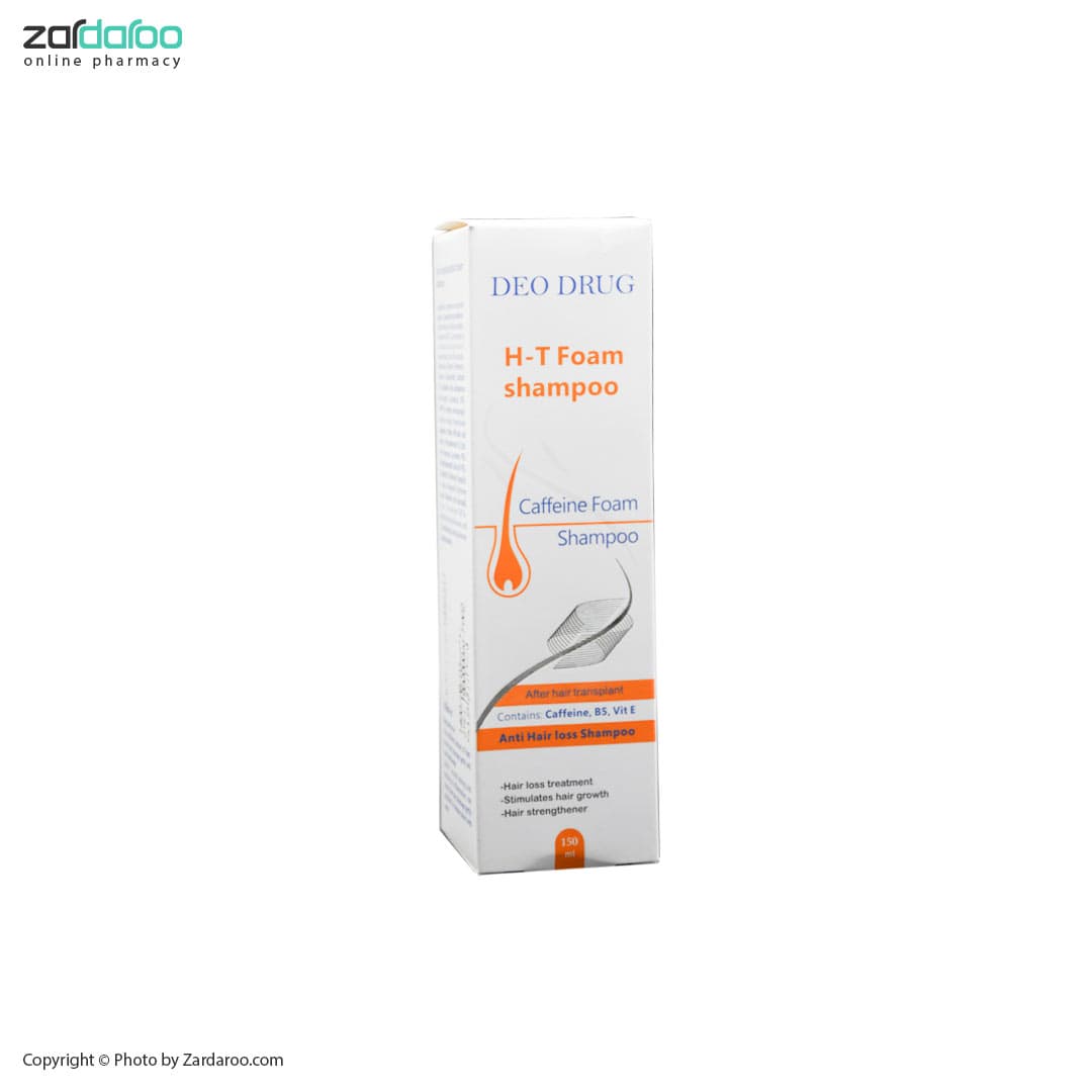 شامپو فوم مخصوص کاشت مو دئودراگ DEO DRUG — تصویر ۲