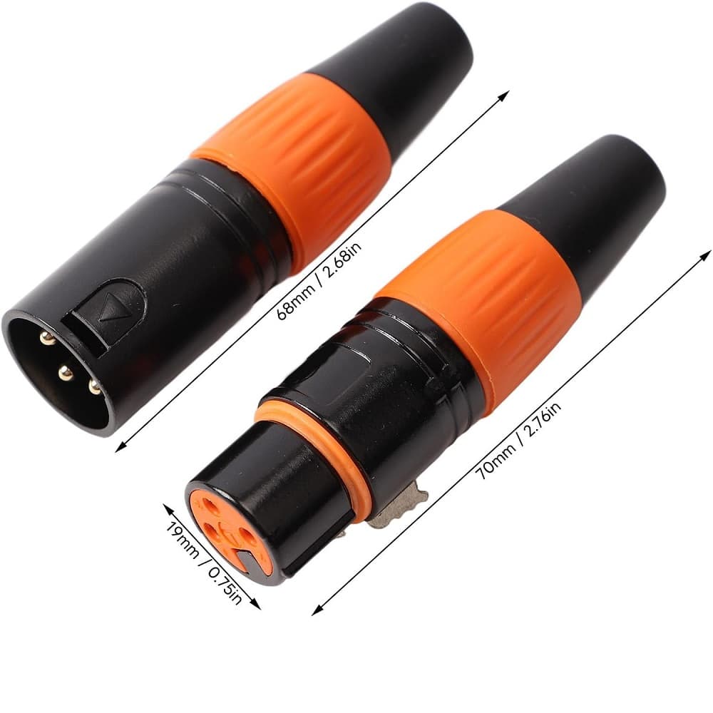 فیش ، کانکتور کنون یا XLR نری M.PRO CONNECTOR XLR M30 — تصویر ۲