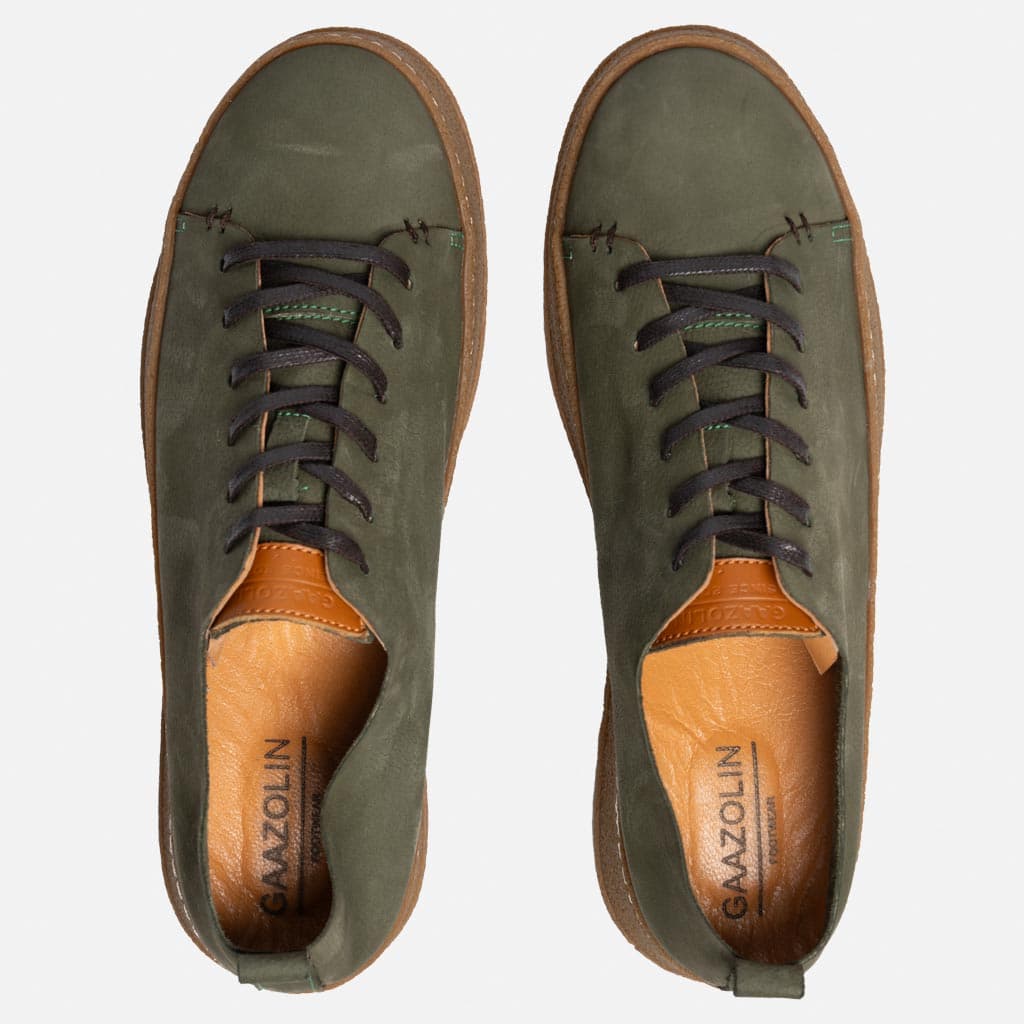 کتانی روزمره کول رایدر گازولین یشمی – Cool Rider Sneakers Watercolor Green H — تصویر ۴