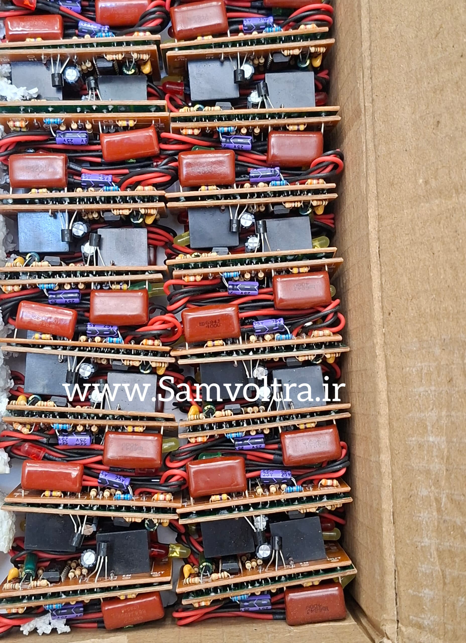 برد محافظ برق صوتی تصویری ۱۰ آمپر سیم دار DIP (یکسال گارانتی) — تصویر ۳