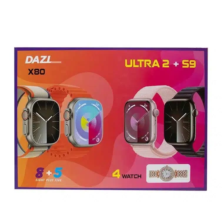 پک ساعت هوشمند Dazel x80 | پک لاکچری و اقتصادی — تصویر ۴