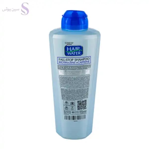 شامپو ضد ریزش کامان مدل Hair Water بدون سولفات حجم 400 میلی لیتر — تصویر ۲