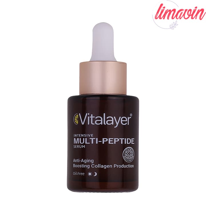 سرم ضد چروک ویتالیر مدل Multi Peptide حجم 30 میلی‌لیتر — تصویر ۶