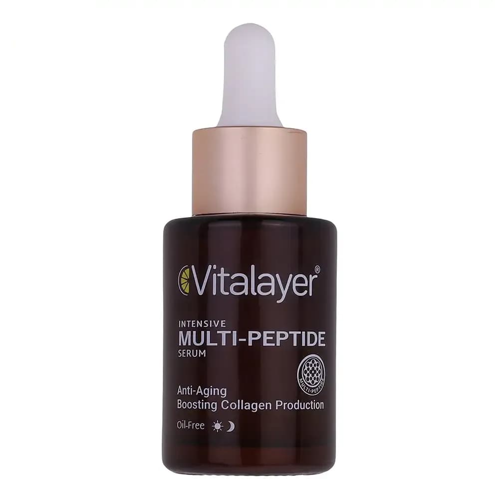 سرم ضد چروک ویتالیر مدل Multi Peptide حجم 30 میلی‌لیتر — تصویر ۲