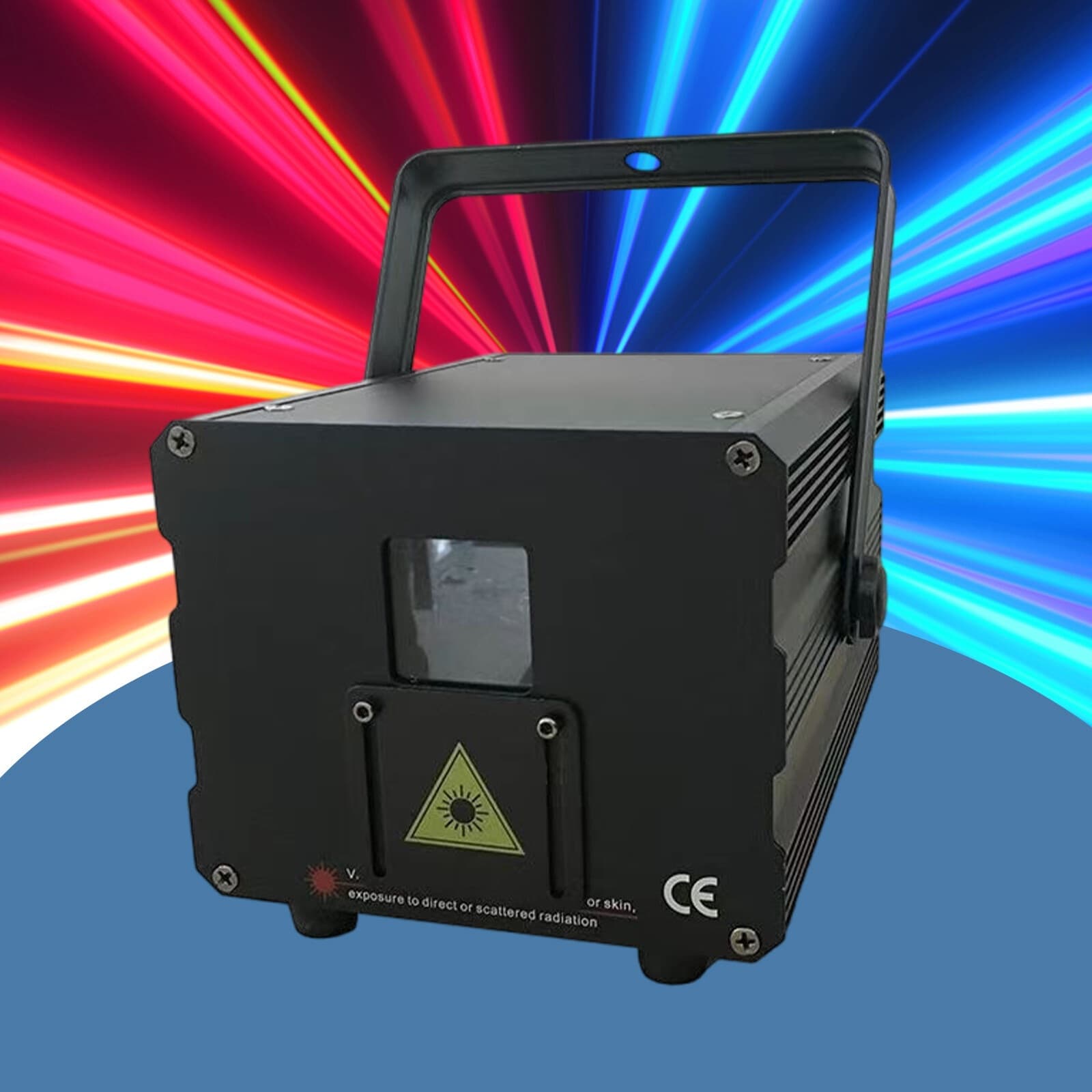 لیزر تانگو و انیمیشن 2 وات فولکالر 2w full color animation laser light — تصویر ۷