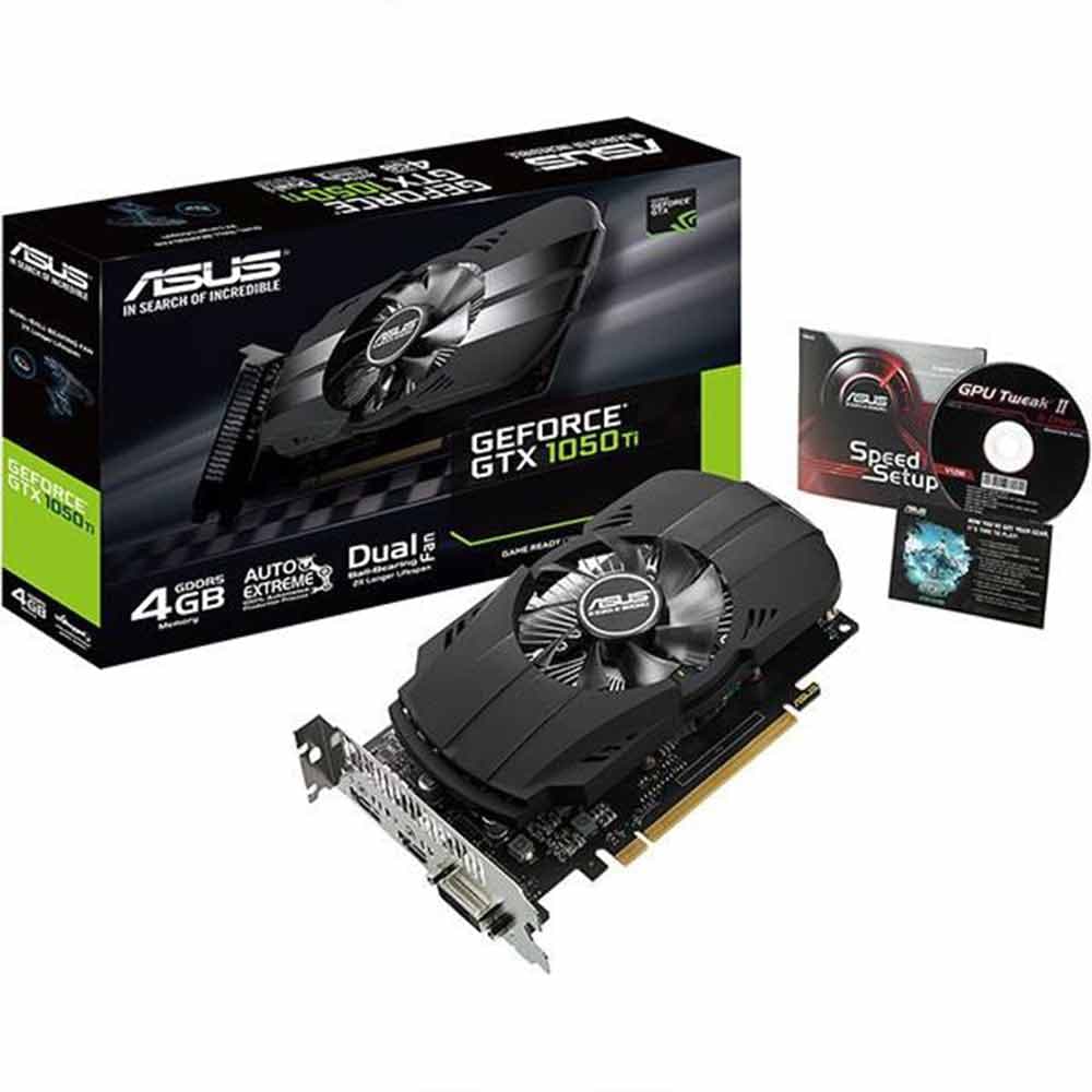 کارت گرافیک ایسوس مدل PH-GTX1050TI-4G — تصویر ۲