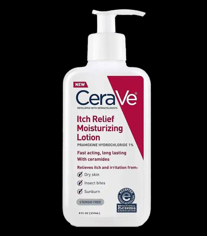 لوسیون ضد خارش و مرطوب‌ کننده انواع پوست حتی حساس سراوی مدل Itch Relief حجم 237 میلی لیتر