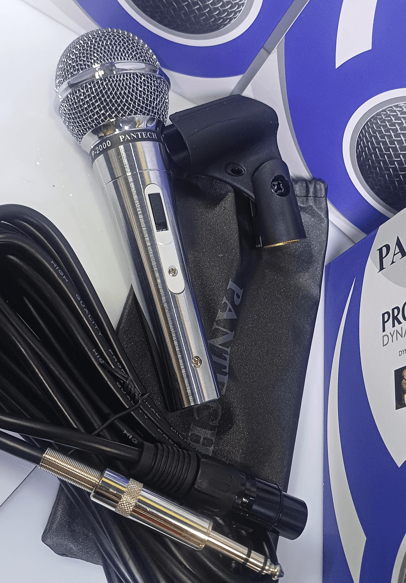 میکروفن داینامیک حرفه ای پنتک PANTECH MICROPHONE DYNAMIC P2000 — تصویر ۴