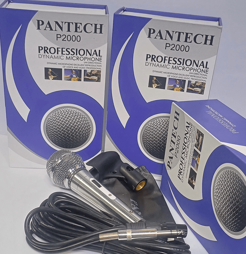 میکروفن داینامیک حرفه ای پنتک PANTECH MICROPHONE DYNAMIC P2000