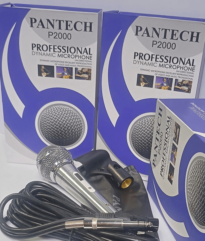 میکروفن داینامیک حرفه ای پنتک PANTECH MICROPHONE DYNAMIC P2000 — تصویر ۶