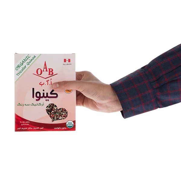 کینوا سه رنگ ارگانیک اُ آ ب – 250 گرم — تصویر ۴