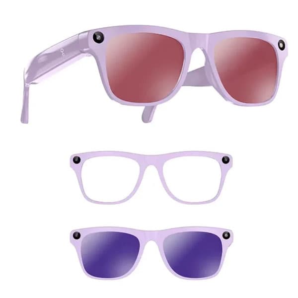عینک هوشمند Smart Glasses Ai با دستیار هوش مصنوعی صوتی، قابلیت ترجمه آنلاین و دوربین HD + گارانتی طلایی 3 ماهه — تصویر ۷