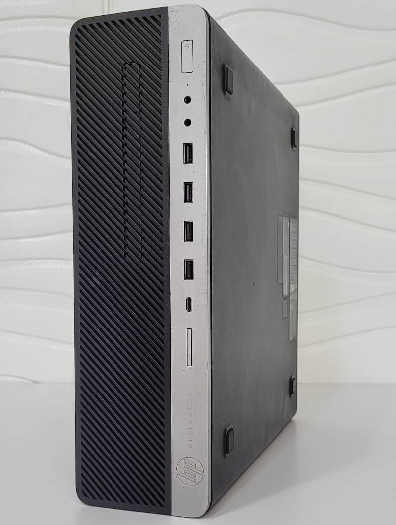 مینی کیس استوک اچ پی مدل HP EliteDesk 800 G3 ( پردازنده i5 نسل 7 – سری پردازنده 7400 – هارد 512 گیگابایت SSD – رم 16 گیگابایت – گرافیک Intel UHD Graphics 630 ) — تصویر ۲