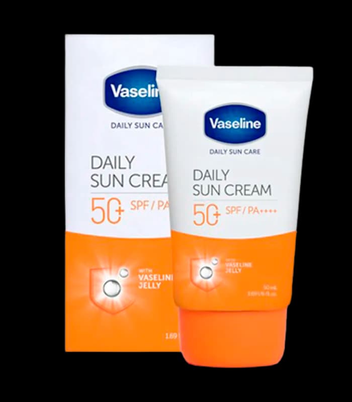 ضد آفتاب آبرسان وازلین مدل Daily Sun با SPF50 حجم 50 میلی‌لیتر