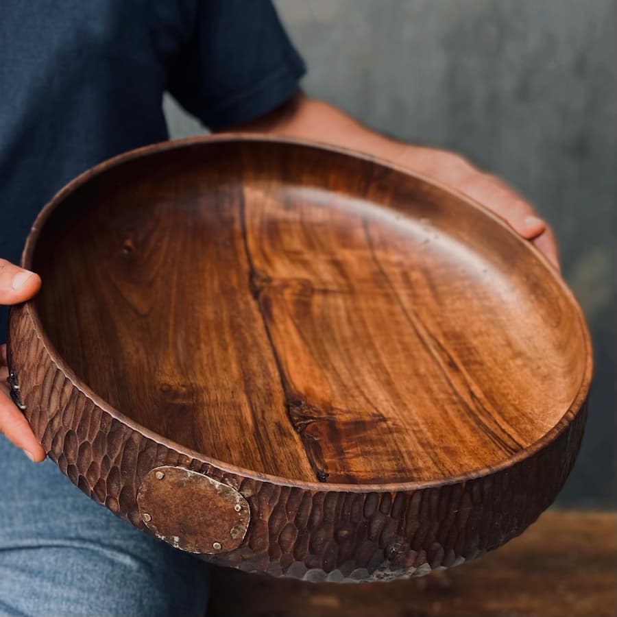 ظرف چوبی مدل پیندار کد 0583 — تصویر ۵