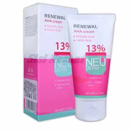 کرم لایه بردار نئودرم Neuderm Renewal AHA 13%