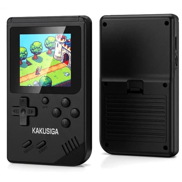کنسول بازی آتاری دستی KAKUSIGA اصل مدل KSC-1279 | همراه با ۵۰۰ بازی نوستالژیک و قابلیت اتصال به تلویزیون + (گارانتی طلایی) — تصویر ۳