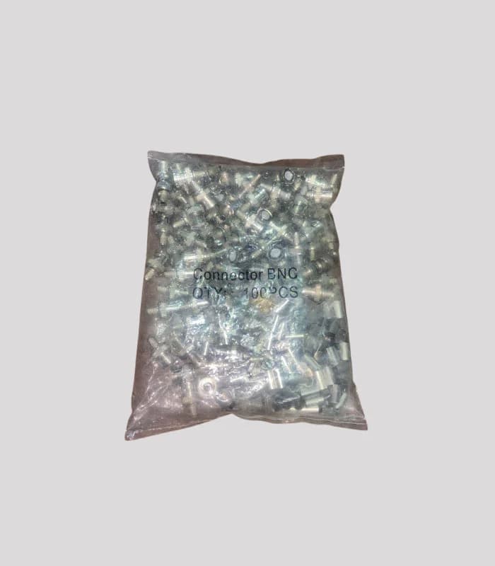 فیش BNC پرسی بسته 100 تایی