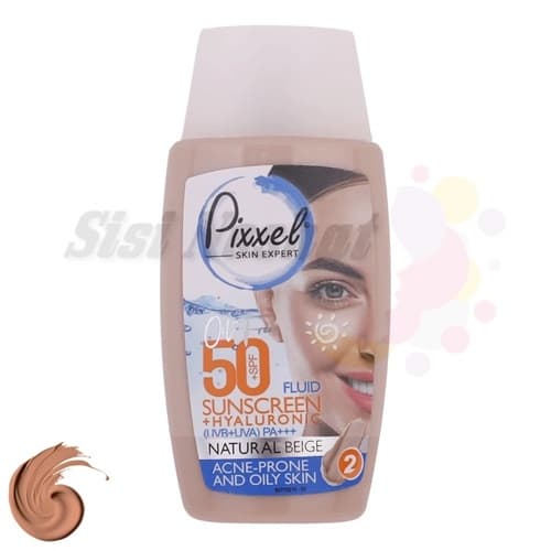 ضد آفتاب رنگی پیکسل Natural BeIge (پوست چرب) Pixxel