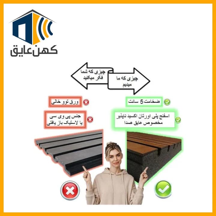 عایق صوتی اکسید ناپذیر طرح ترمووال — تصویر ۶