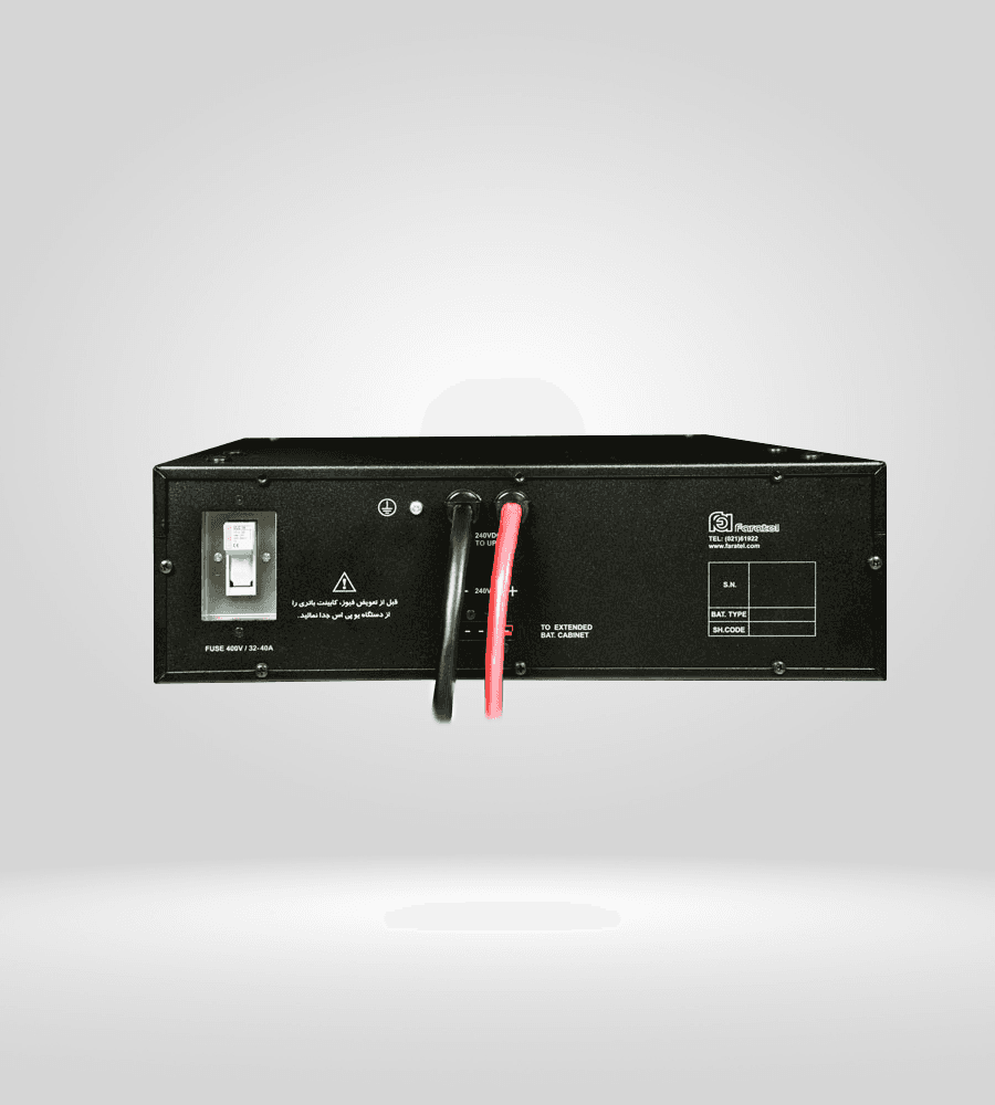 کابینت باتری 240 ولت فاراتل مدل SBC240-9P (بدون باتری داخلی) — تصویر ۳