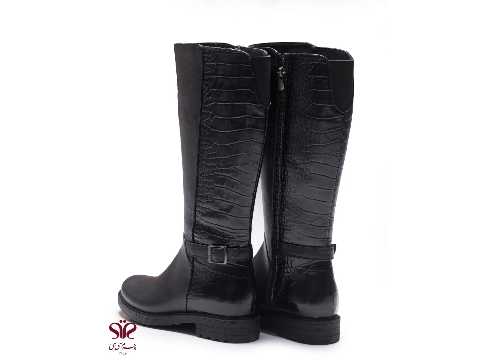 چکمه ساق بلند زنانه مدل دیبا — تصویر ۳