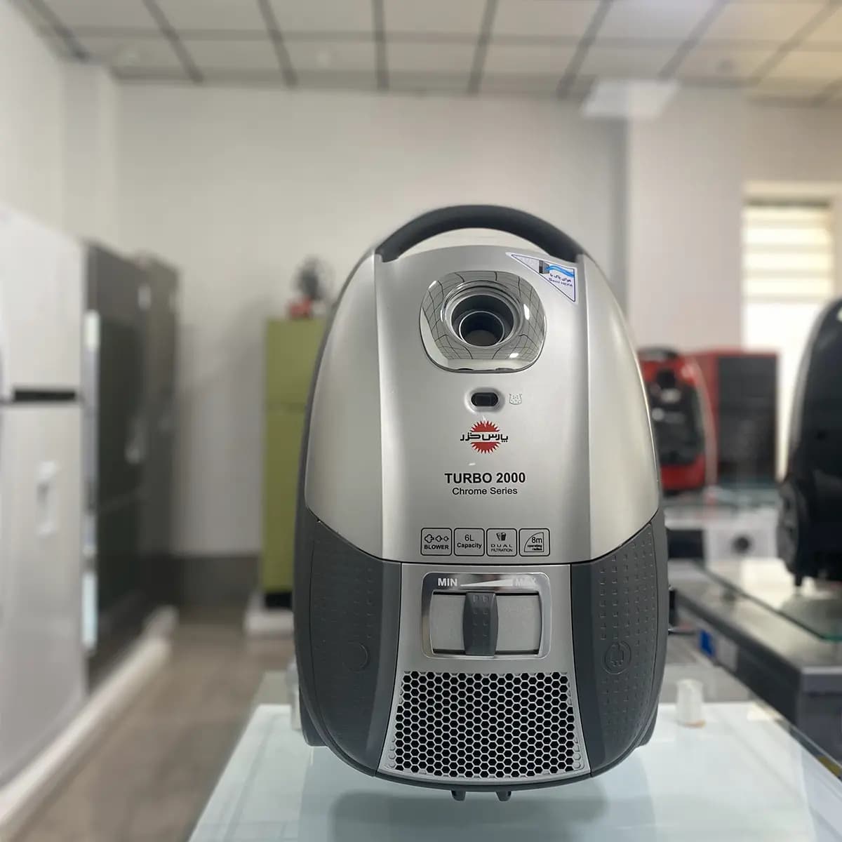 جاروبرقی پارس خزر 2000 وات دودی مدل Turbo 2000 — تصویر ۸