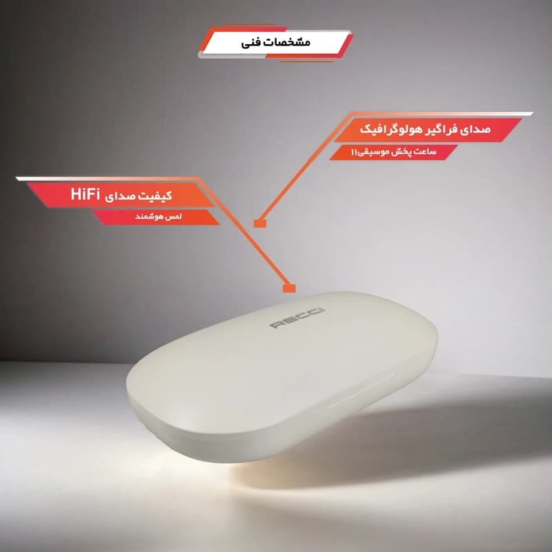 هندزفری بلوتوثی رسی مدل REP-W60 TWS — تصویر ۳