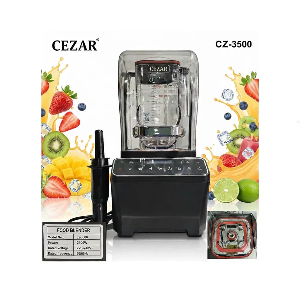 بلندر کاوردار دیجیتالی سزار مدل CZ-3500 — تصویر ۲