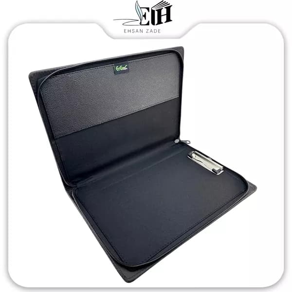کیف همیار A4 پورشه زیپ دار کد 518 وتوس — تصویر ۲