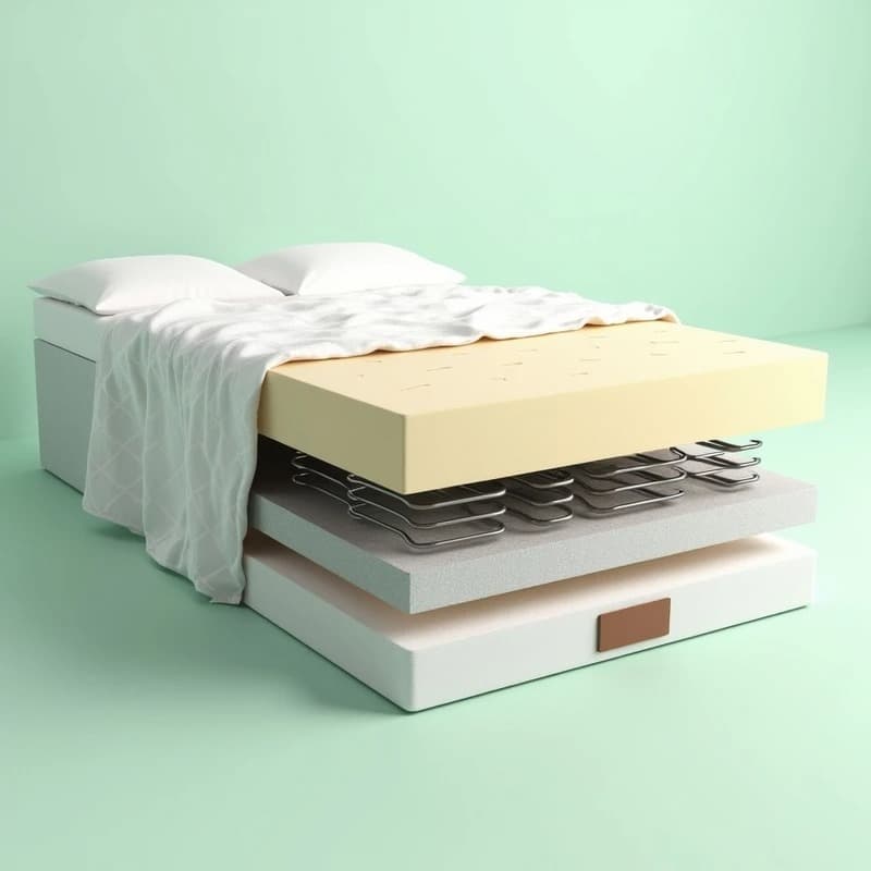 تشک طبی فنری اِسپی توره مدل Spring Double – G دو نفره سایز 200×180 سانتی متر — تصویر ۳
