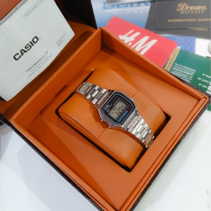 کاسیو زنانه هایکپی عالی نوستالژی Casio A159WA-N1