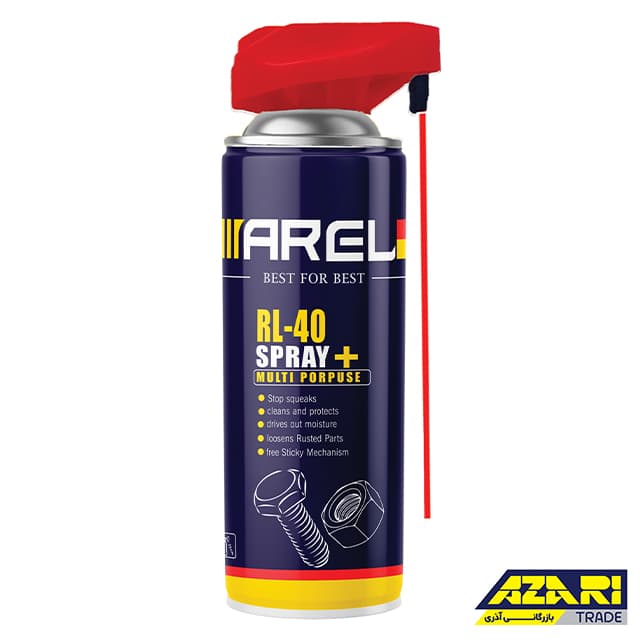 اسپری روان کننده WD-40 آرل 450 میلی لیتر AREL RL40