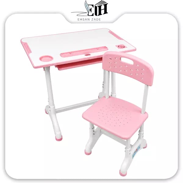 میز و صندلی پلاستیکی اعلا کتابیار دار کد k 10 — تصویر ۳