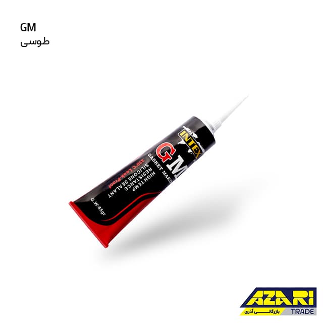 چسب واشرساز GM اینتکس طوسی 85 گرم