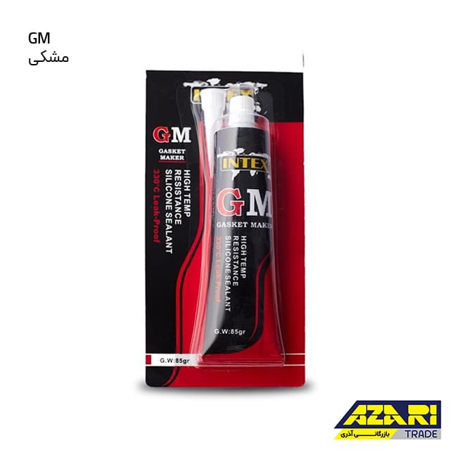 چسب واشرساز GM اینتکس مشکی 85 گرم — تصویر ۲